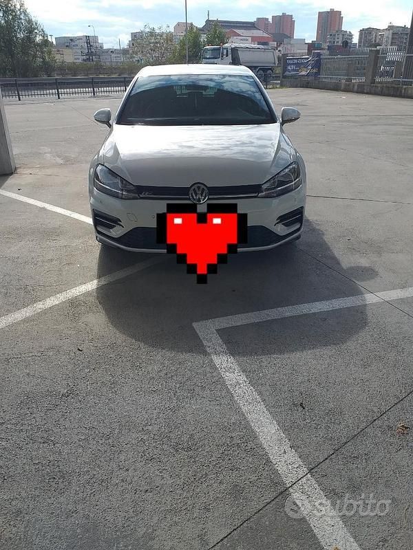 Usata VW Golf VII 2018 Bianco Berlina