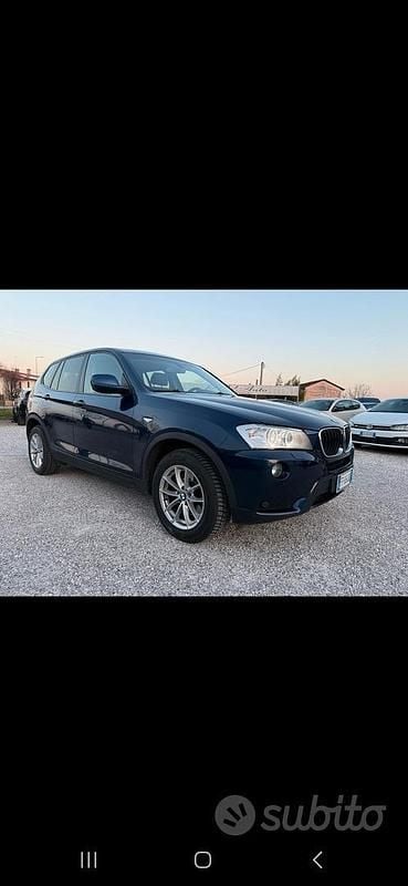 Usata BMW X3 2012 Blu SUV