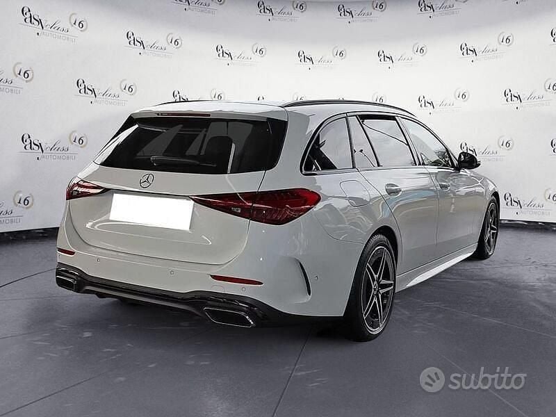 Gebraucht Mercedes C180 AMG line 170 PS (125 kW) 2025 Weiß Kombi