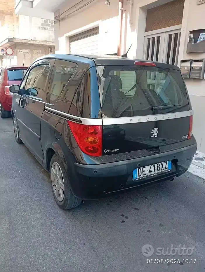 Usata Peugeot 1007 68 CV (50 kW) 2007 Nero Monovolume