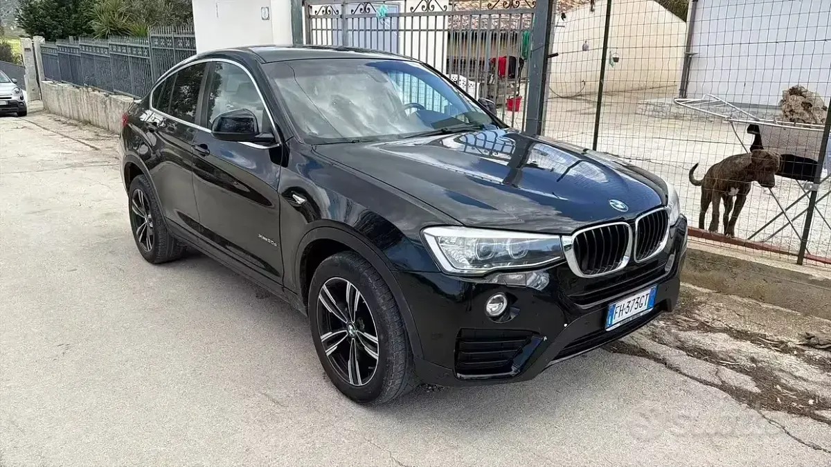 Usata BMW X4 xLine 190 CV (139 kW) 2017 Nero SUV