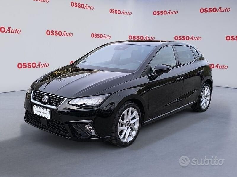 Usata Seat Ibiza FR 95 CV (69 kW) 2024 Nero Utilitaria