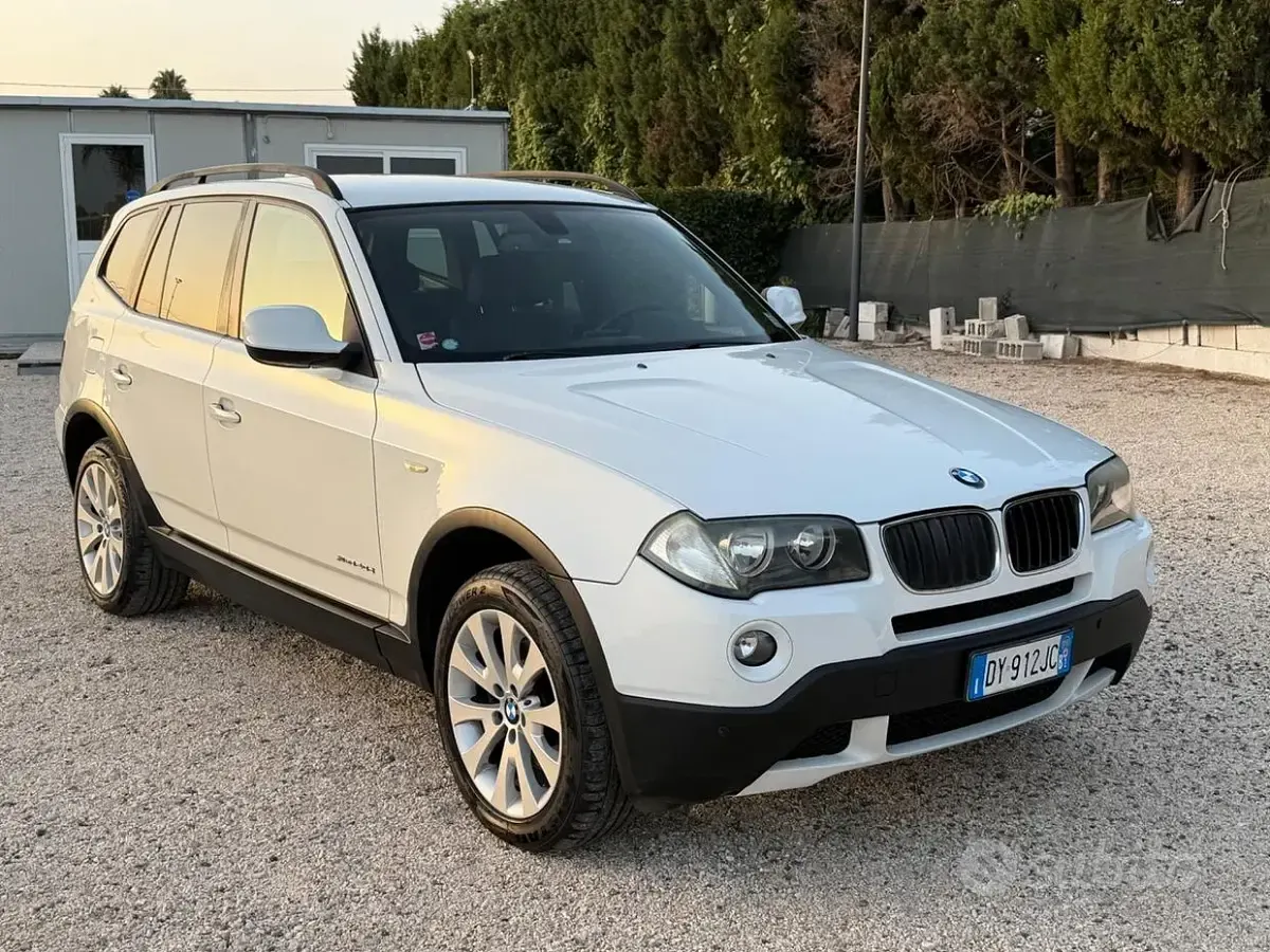Usata BMW X3 177 CV (130 kW) 2009 Bianco SUV