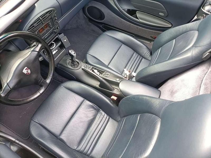 Usata Porsche Boxster 220 CV (161 kW) 2002 Blu Cabrio