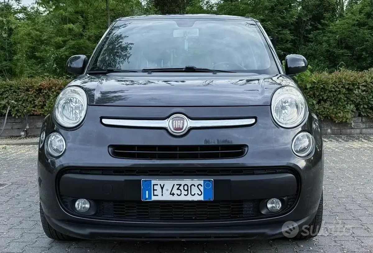 Usata Fiat 500L Lounge 80 CV (58 kW) 2015 Verde Monovolume