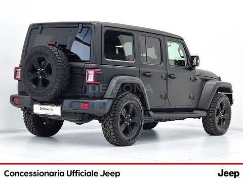 Usata Jeep Wrangler Unlimited Sahara 200 CV (147 kW) 2019 Nero SUV