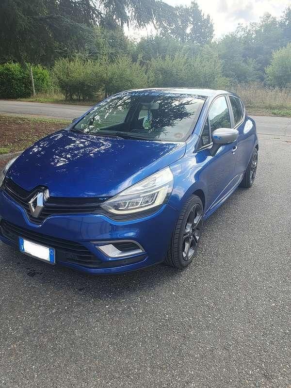 Usata Renault Clio IV GT-Line 110 CV (80 kW) 2017 Blu/azzurro Berlina