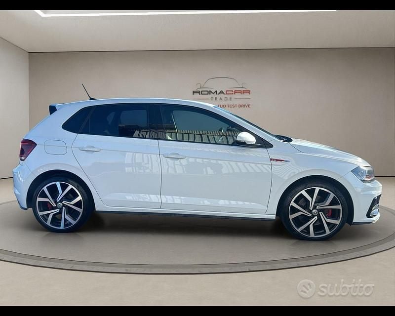 Usata VW Polo GTI 200 CV (147 kW) 2019 Bianco met Berlina