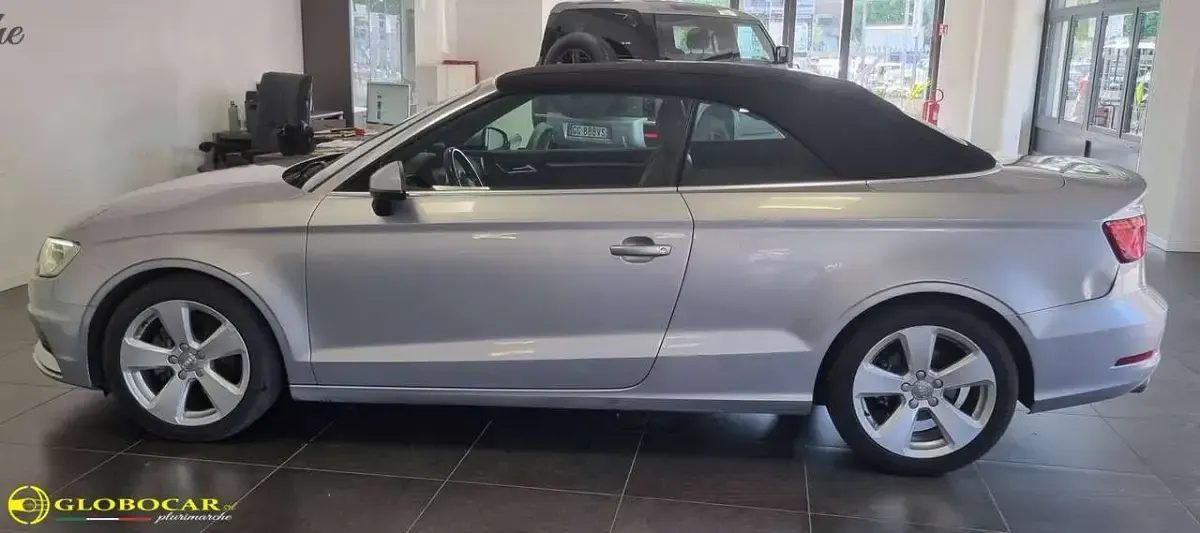 Usata Audi A3 Cabriolet Attraction 125 CV (91 kW) 2015 Grigio Cabrio