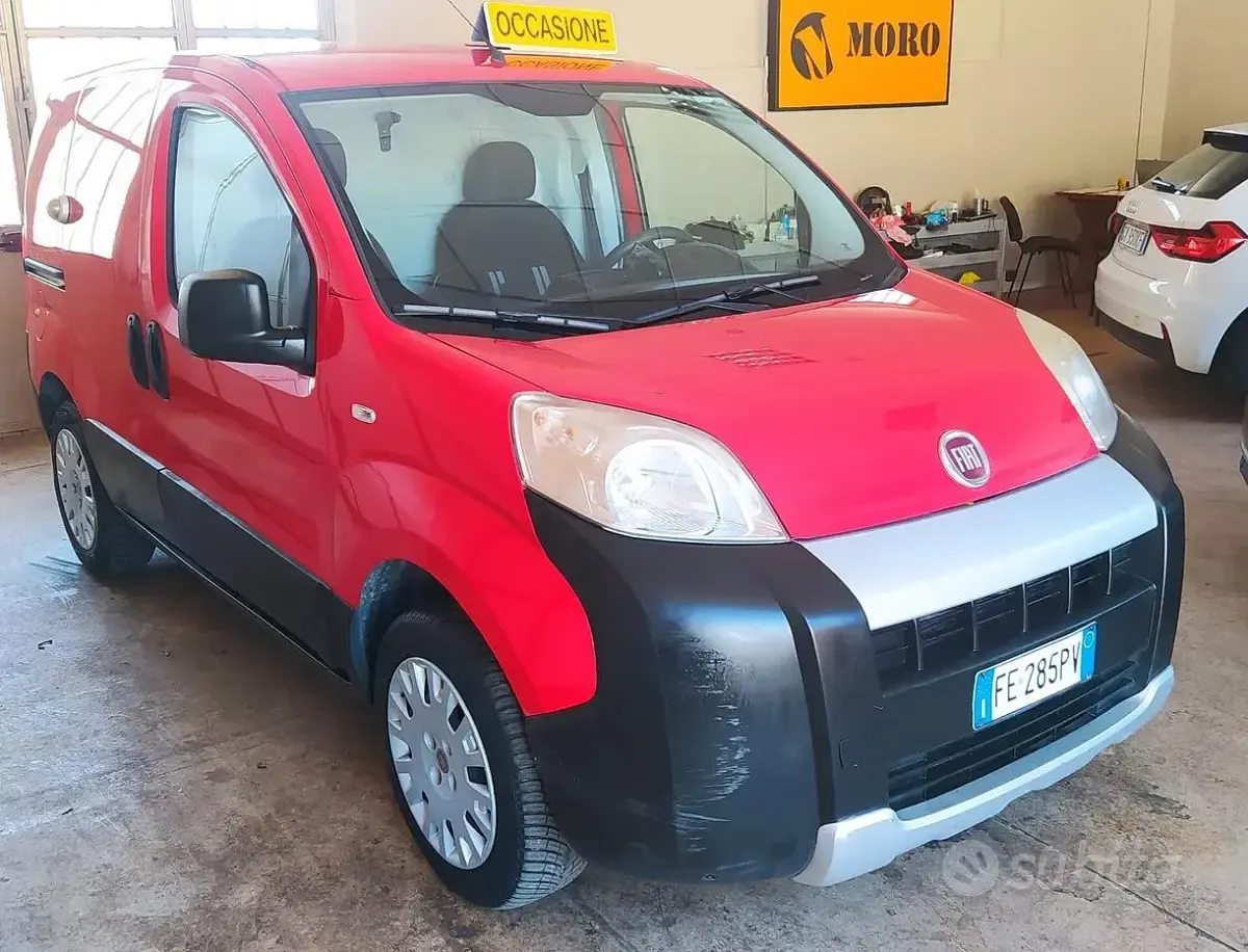 Usata Fiat Fiorino 95 CV (69 kW) 2016 Rosso Monovolume