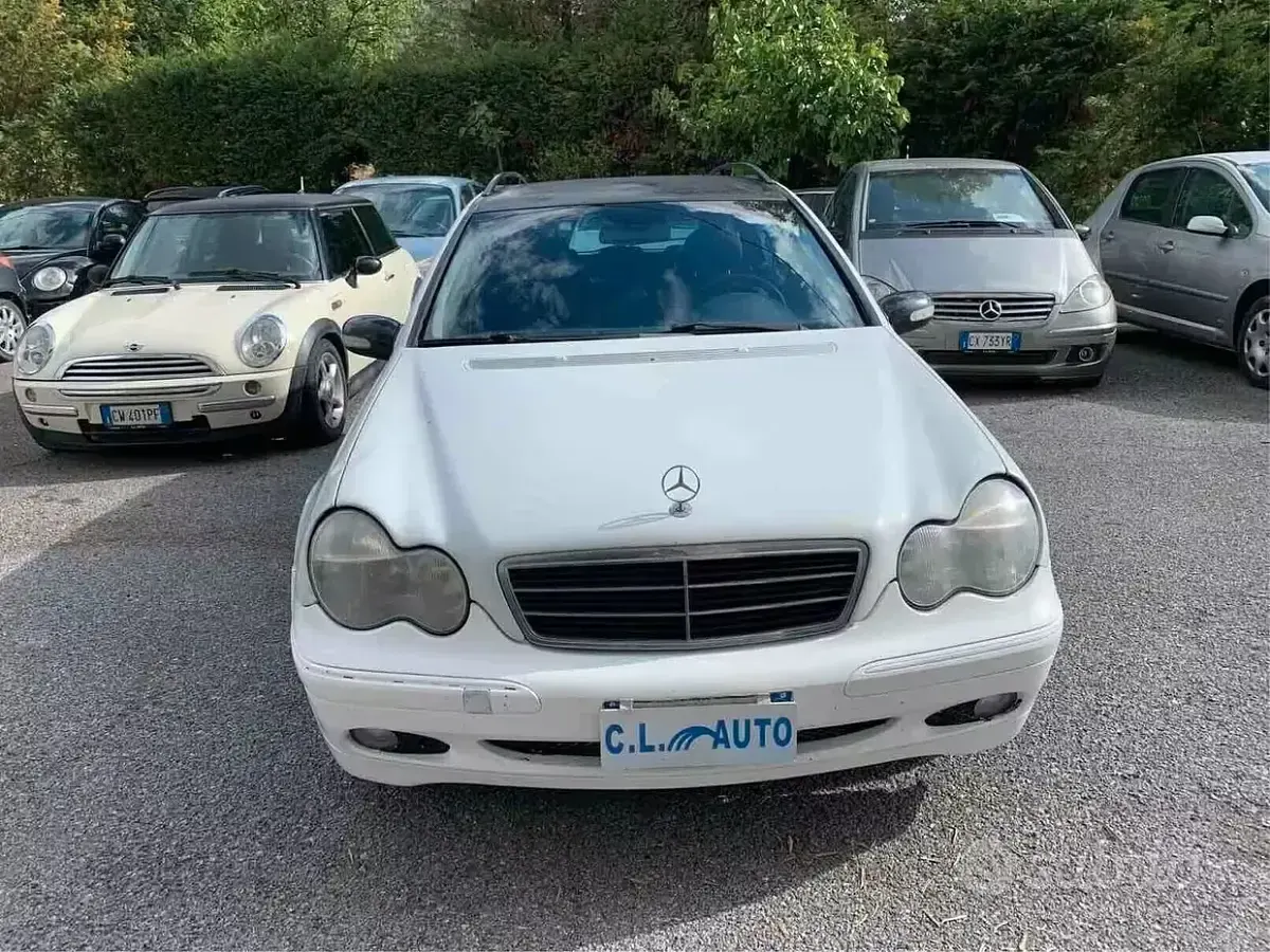 Usata Mercedes C220 116 CV (85 kW) 2003 Bianco Station wagon