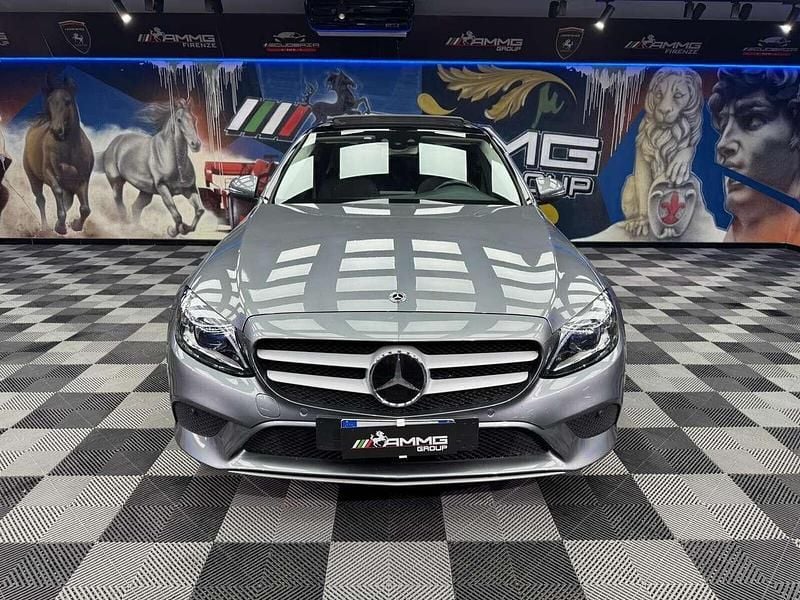 Usata Mercedes C220 194 CV (142 kW) 2018 Grigio Berlina
