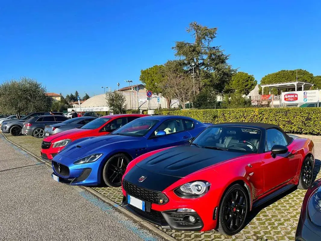 Usata Abarth 124 Spider 170 CV (125 kW) 2019 Rosso Cabrio