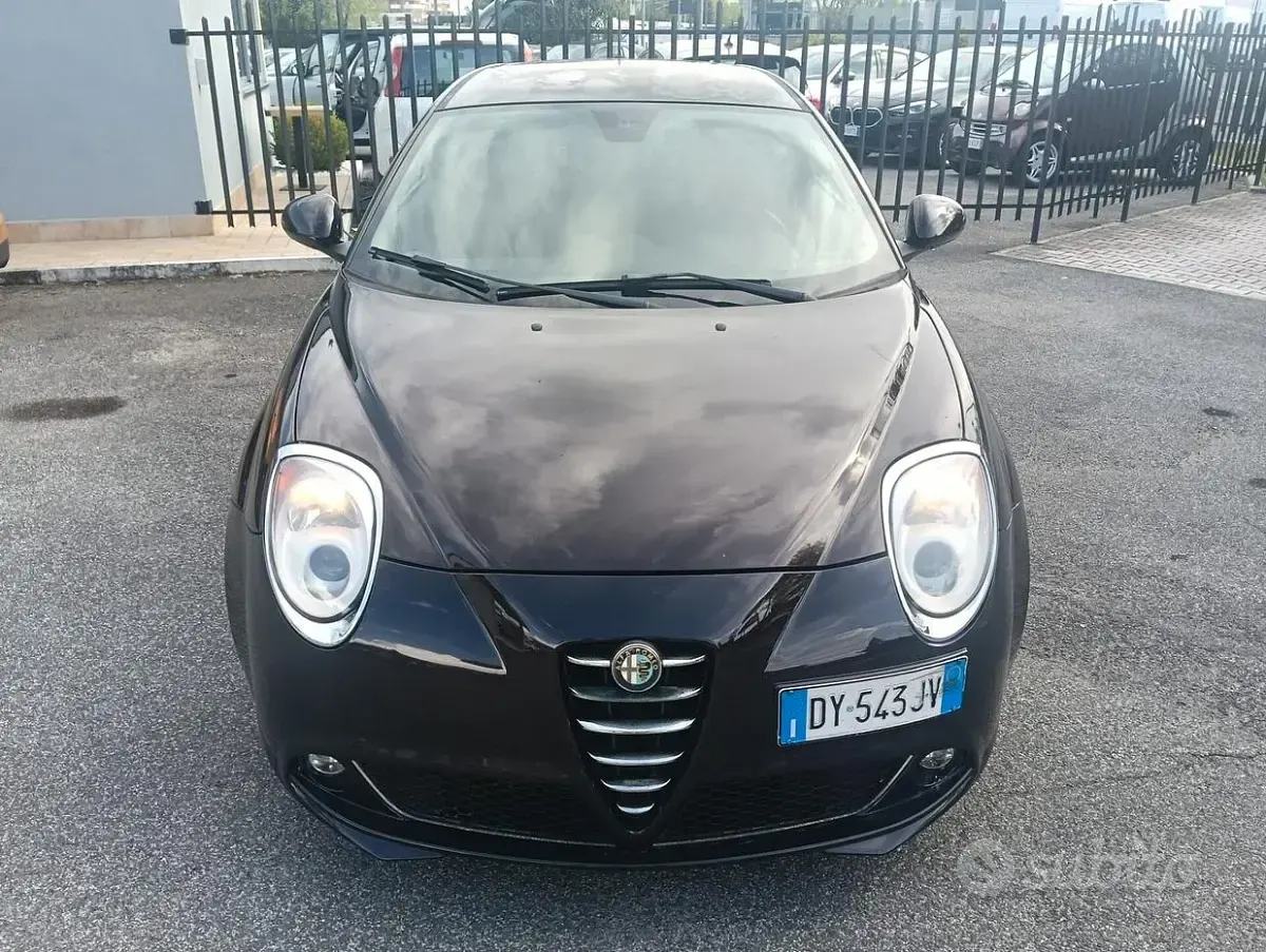 Gebraucht Alfa Romeo MiTo Distinctive 90 PS (66 kW) 2009 Schwarz Kleinwagen