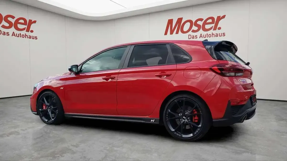 Usata Hyundai i30 N Performance 280 CV (205 kW) 2022 Rosso Berlina