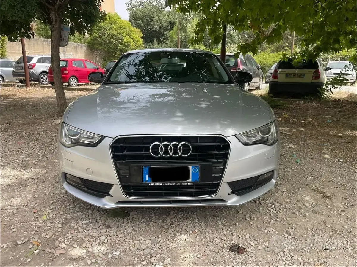 Usata Audi A5 Advanced 177 CV (130 kW) 2013 Grigio Coupé