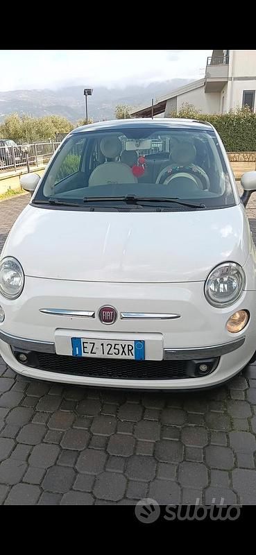 Usata Fiat 500 95 CV (69 kW) 2015 Bianco Utilitaria