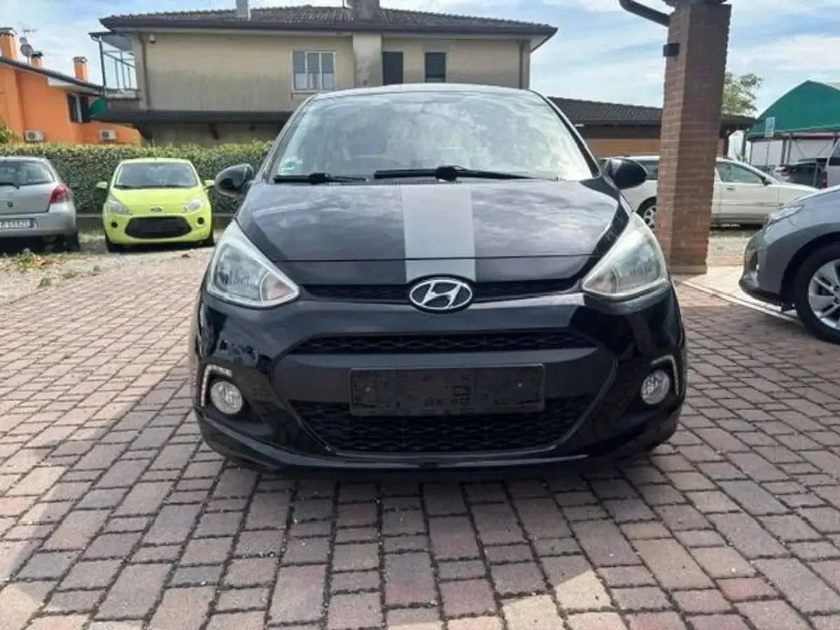Usata Hyundai i10 Premium 86 CV (63 kW) 2014 Nero Utilitaria
