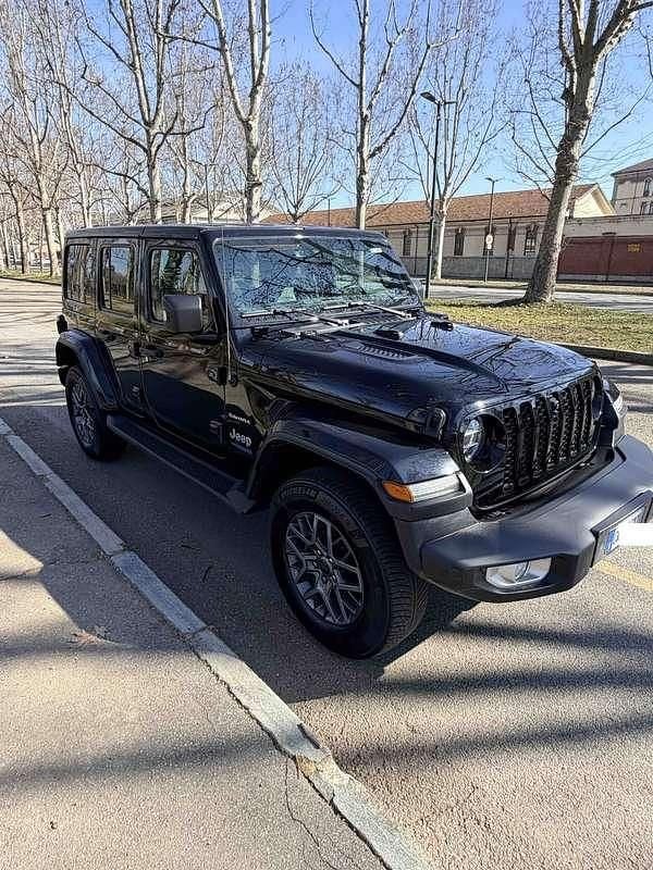 Usata Jeep Wrangler Sahara 272 CV (200 kW) 2022 Nero SUV