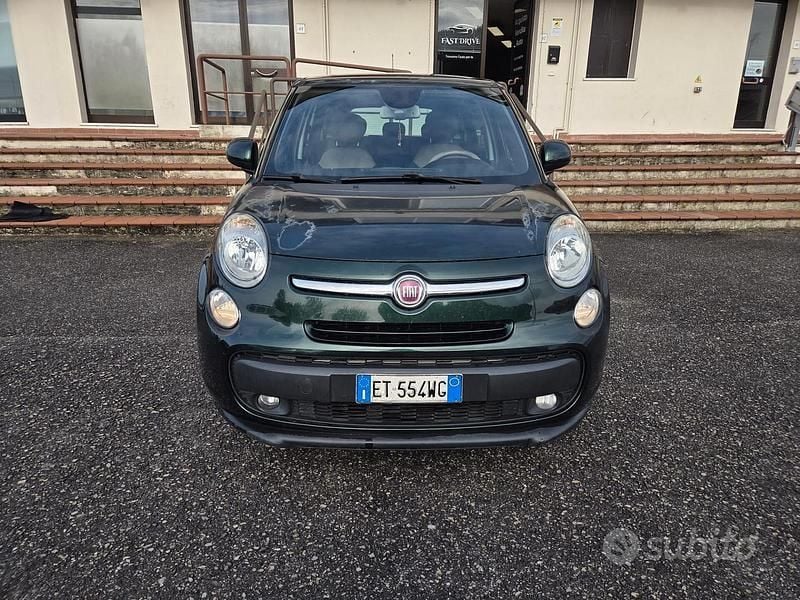 Usata Fiat 500L Living 120 CV (88 kW) 2014 Verde Monovolume