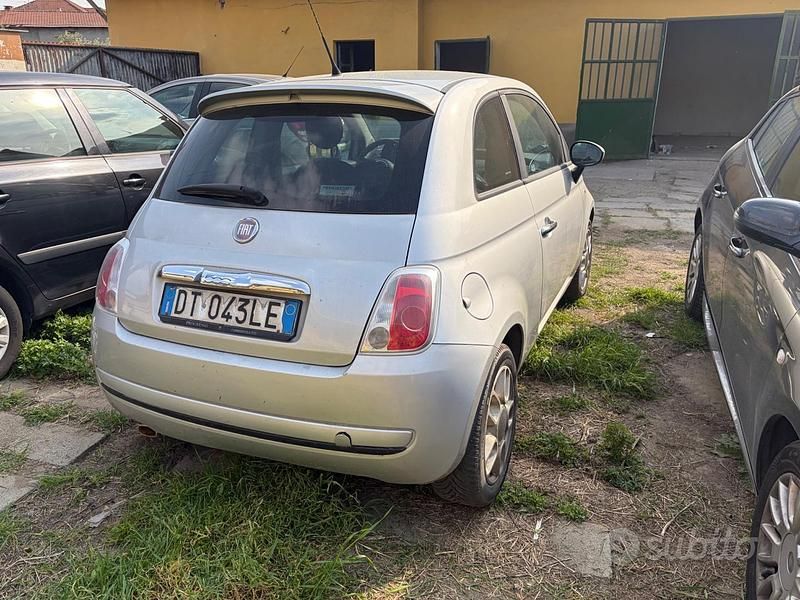 Usata Fiat 500 Pop 69 CV (50 kW) 2009 Bianco Cabrio