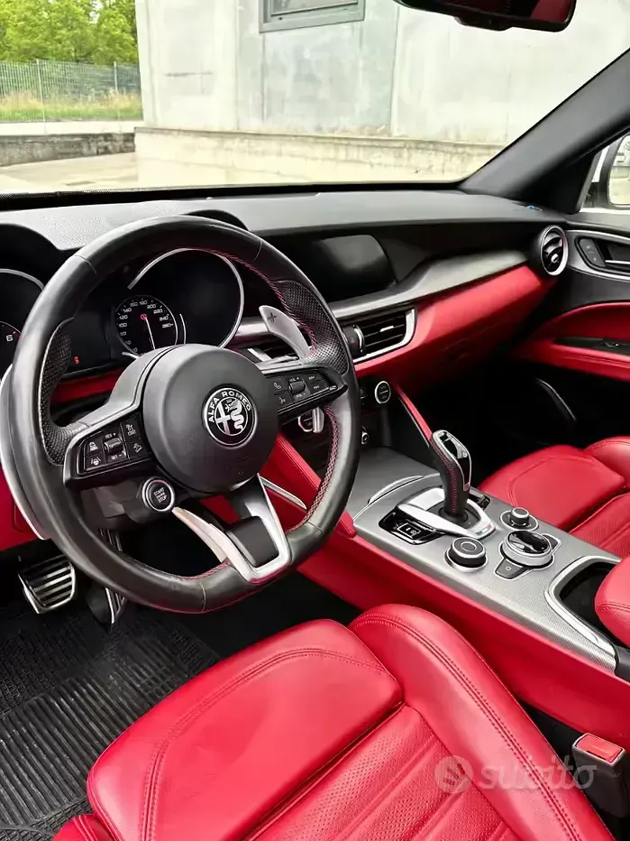 Usata Alfa Romeo Stelvio Veloce 280 CV (205 kW) 2021 Bianco SUV