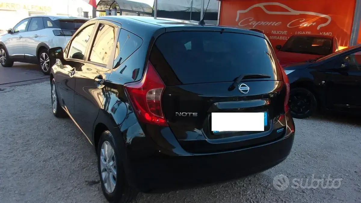 Używany Nissan Note N-TEC 90 KM (66 kW) 2016 Czarny Hatchback