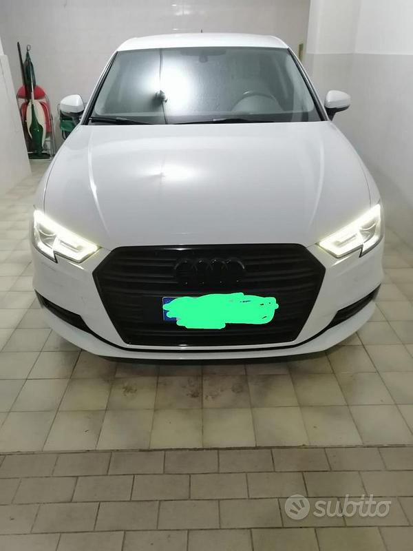Usata Audi A3 116 CV (85 kW) 2016 Bianco Berlina