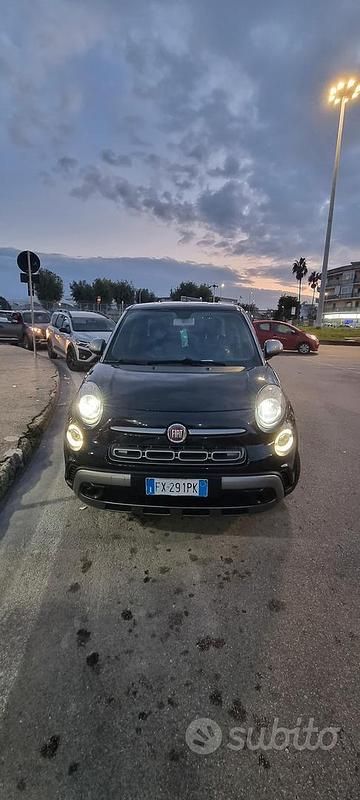 Usata Fiat 500L Cross 95 CV (69 kW) 2019 Nero Monovolume