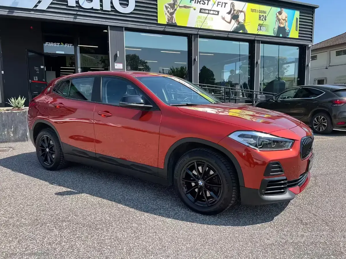 Usata BMW X2 Efficient Dynamics 150 CV (110 kW) 2021 Arancione SUV