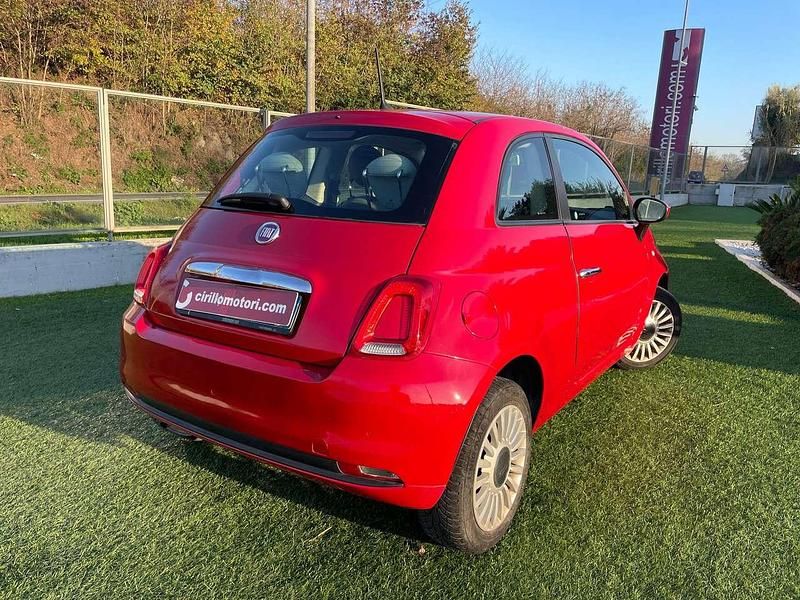 Usata Fiat 500 Lounge 69 CV (50 kW) 2017 Rosso Utilitaria