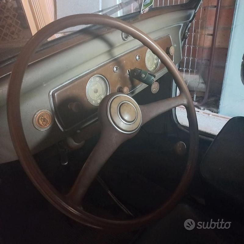 Usata Fiat Topolino 1950 Grigio Utilitaria