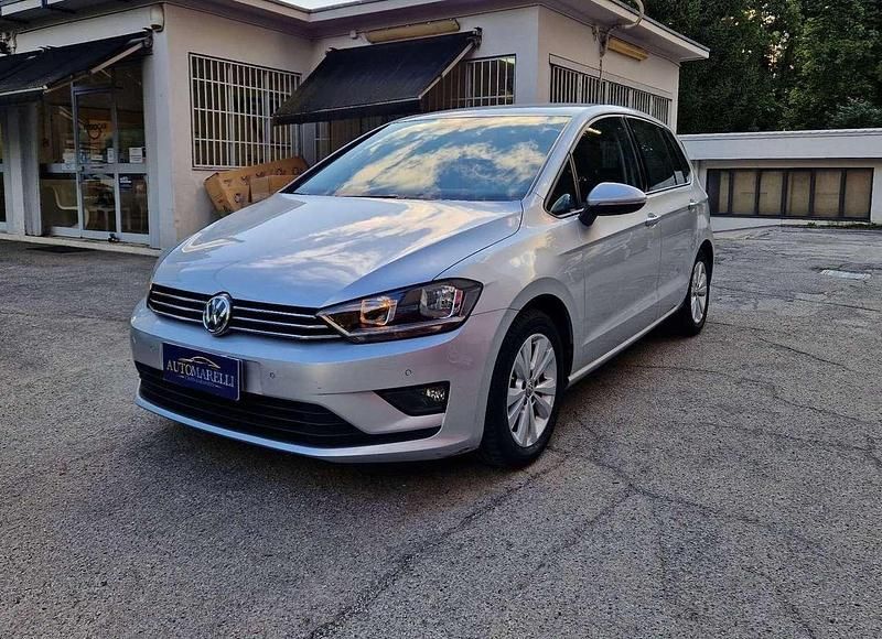 Usata VW Golf Sportsvan Comfortline 125 CV (91 kW) 2015 Argento Monovolume