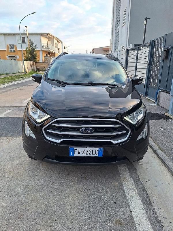Usata Ford Ecosport 125 CV (91 kW) 2019 Nero SUV
