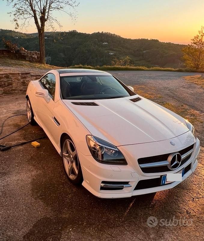 Occasion Mercedes SLK250 Premium 204 ch (150 kW) 2014 Blanc Cabriolet