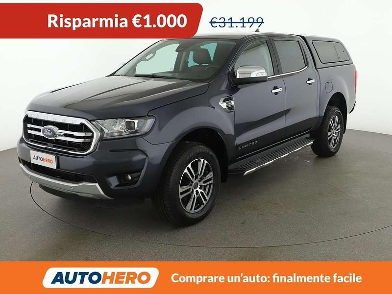 Usata Ford Ranger Limited 170 CV (125 kW) 2022 Grigio Pick-up