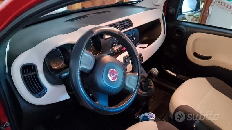 Usata Fiat Panda 2012 Rosso Berlina