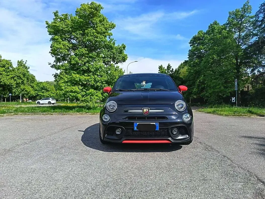 Usata Abarth 595 145 CV (106 kW) 2018 Nero Utilitaria