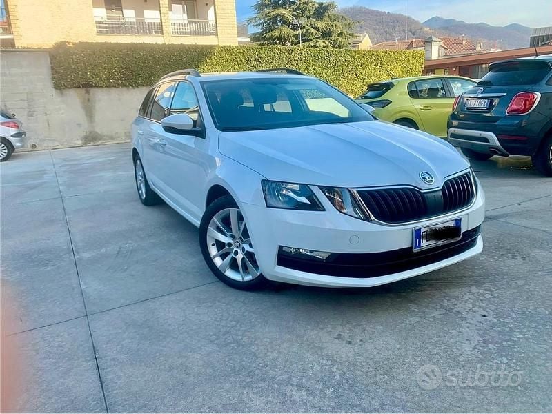 Usata Skoda Octavia 115 CV (84 kW) 2017 Bianco Station wagon