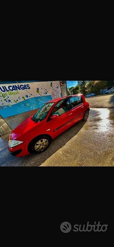 Usata Renault Mégane II 2007 Rosso Berlina