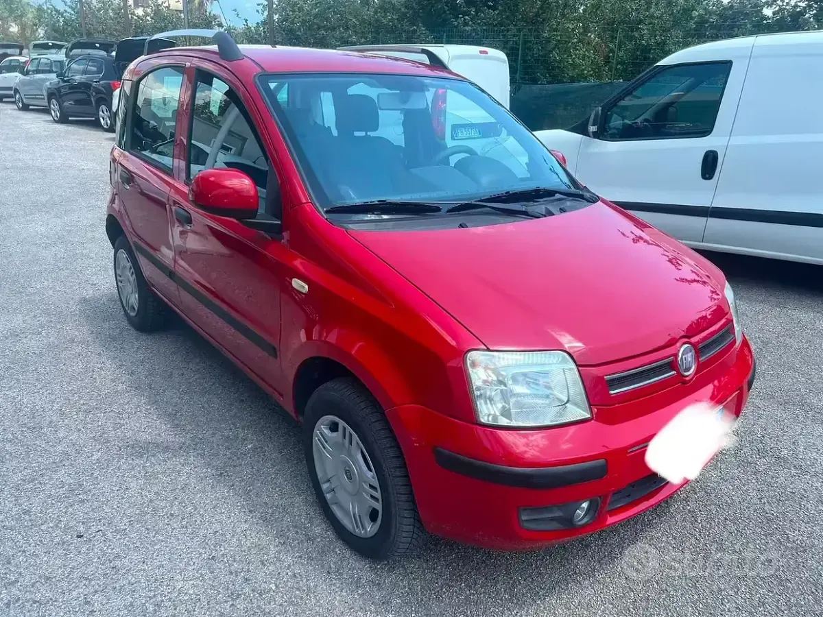 Usata Fiat Panda Dynamic 60 CV (44 kW) 2010 Rosso Utilitaria
