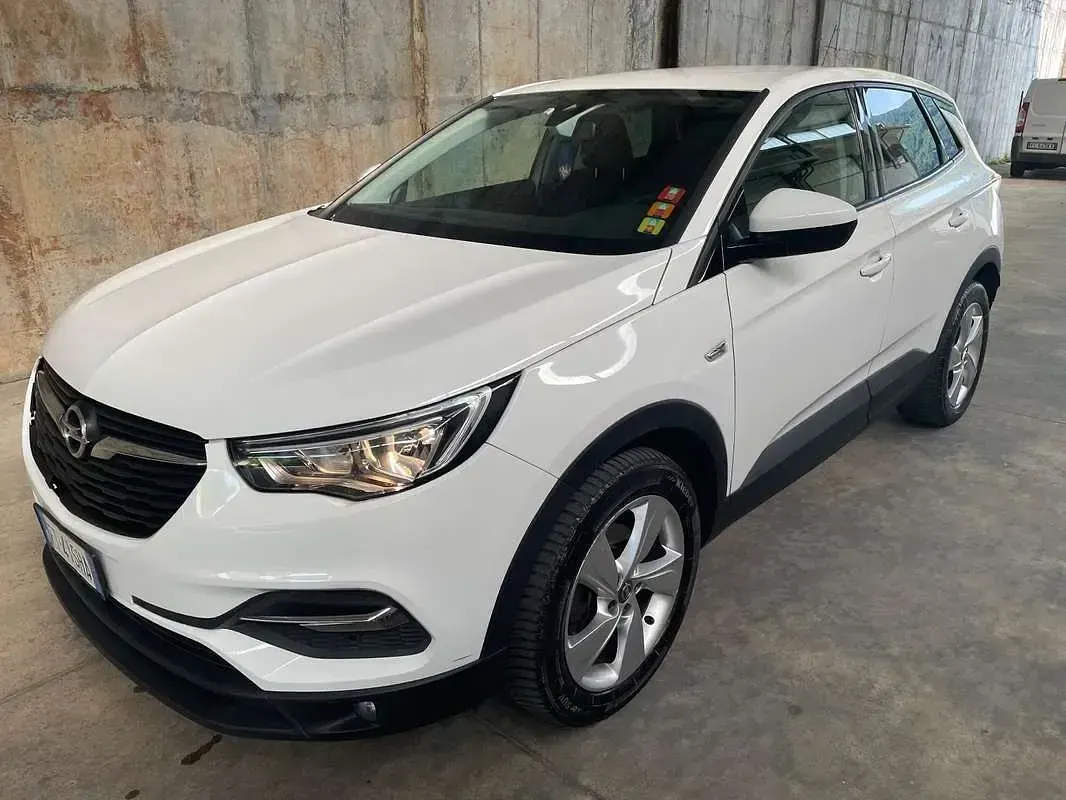 Usata Opel Grandland X 120 CV (88 kW) 2018 Bianco SUV