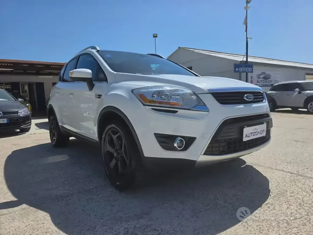 Occasion Ford Kuga Titanium 136 PK (100 kW) 2009 Wit SUV