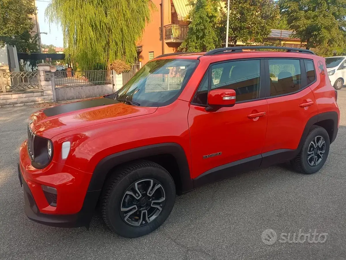 Usata Jeep Renegade Longitude 120 CV (88 kW) 2020 Arancione SUV