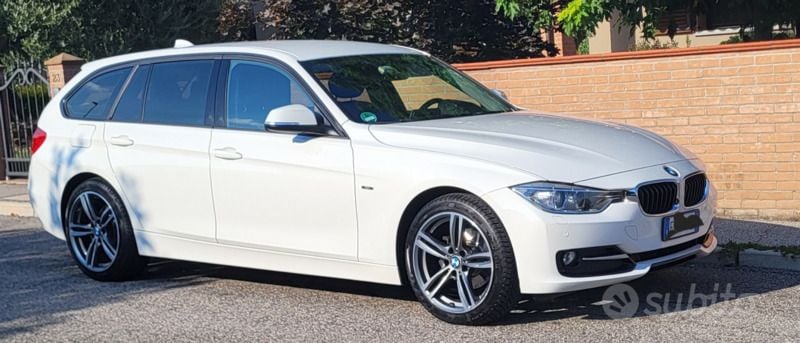 Usata BMW 318 Sport Line 143 CV (105 kW) 2013 Bianco Berlina