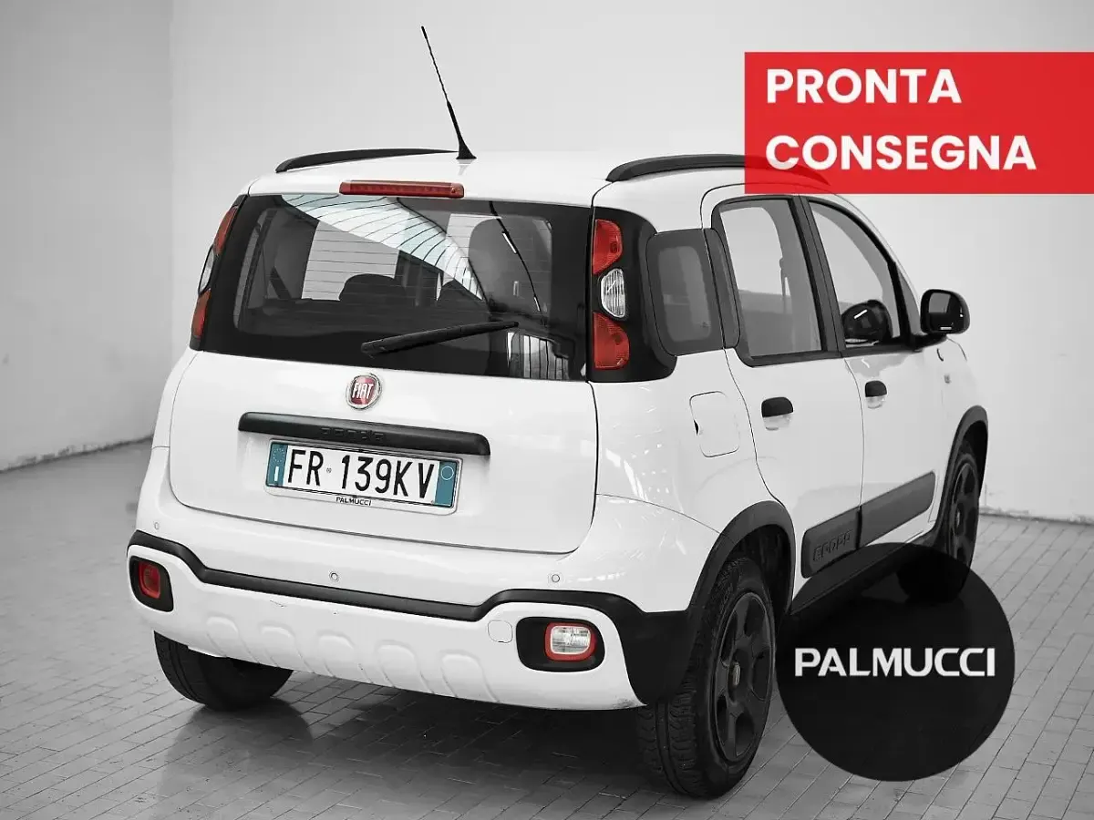 Usata Fiat Panda Cross Cross 69 CV (50 kW) 2018 Bianco Utilitaria