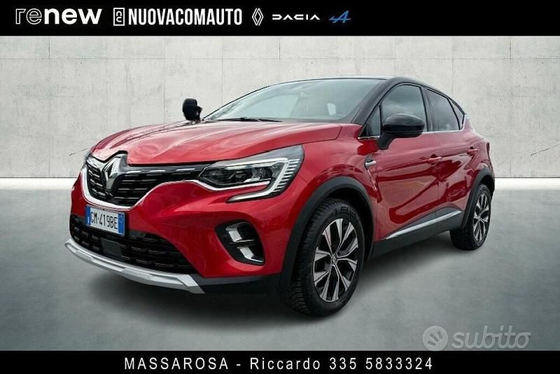 Usata Renault Captur Intens 101 CV (74 kW) 2022 Rosso SUV