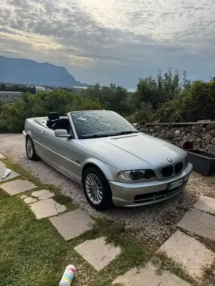 Usata BMW 318 Cabriolet M Sport 143 CV (105 kW) 2002 Grigio Cabrio