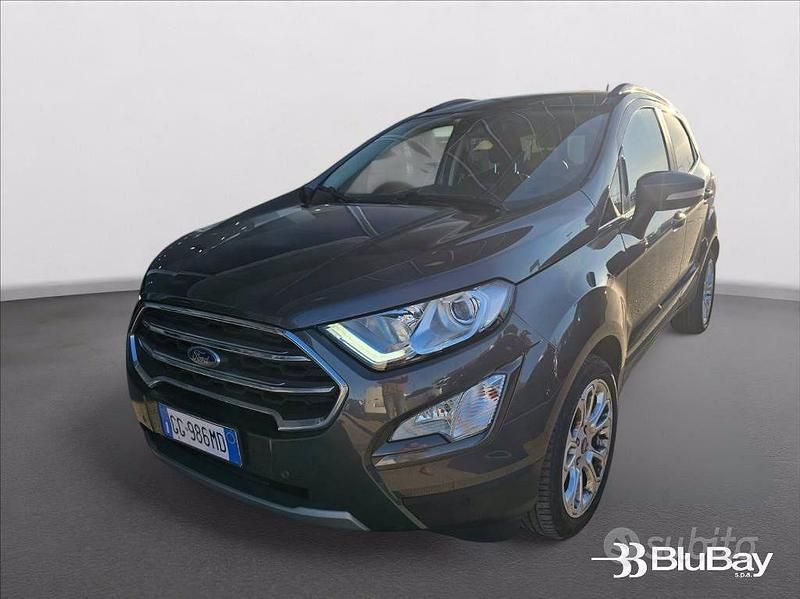 Magnetic grey Usata 2021 Ford Ecosport Titanium SUV | 14.500 € (Buon prezzo) - Immagine 1/4