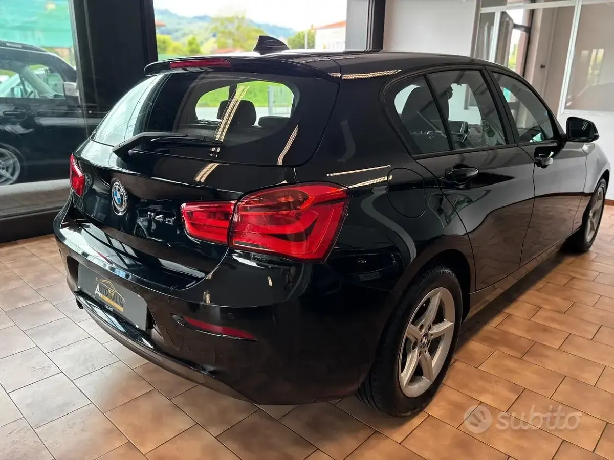 Usata BMW 114 Advantage 95 CV (69 kW) 2017 Nero Utilitaria